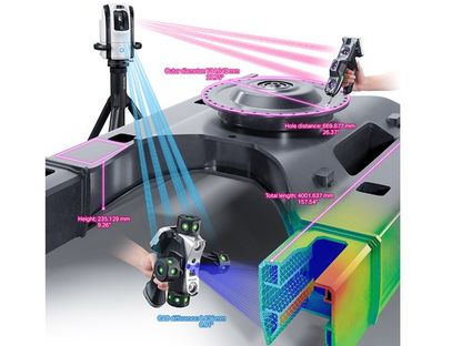 Ruční 3D skener Keyence WM-6000 se softwarem PolyWorks